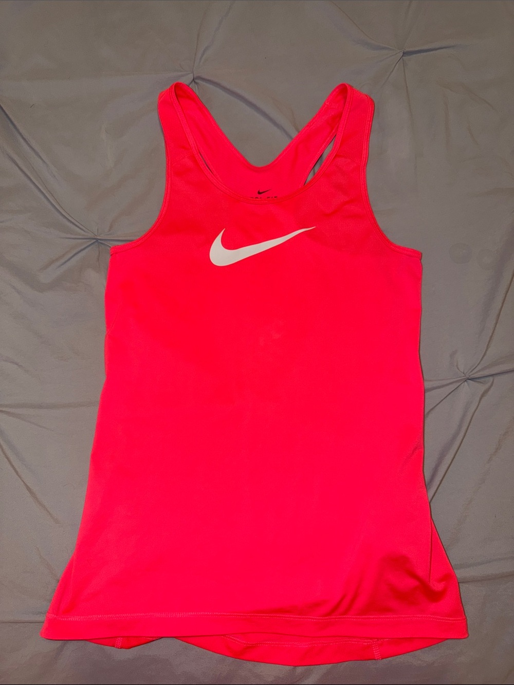 Nike Women’s Bright neon Pink Performance Racerback Tank